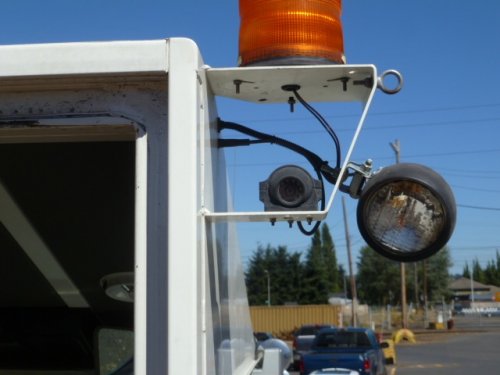 HD Forklift Light Bar camera surveillance safety camera solution