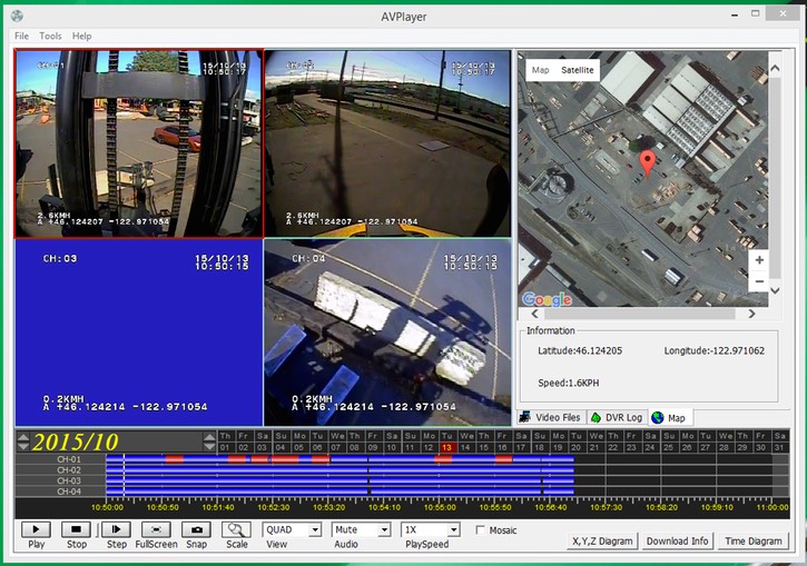 Heavy Duty Forklift Lift Safety Operations Risk Management Surveillance Camera Forklift Recorder screenshot#1