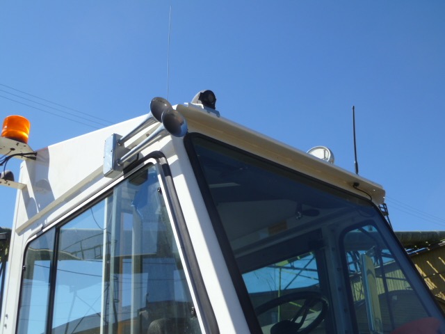 Heavy Duty Forklift Roof Mount video camera onboard DVR surveillance safety camera solution 2