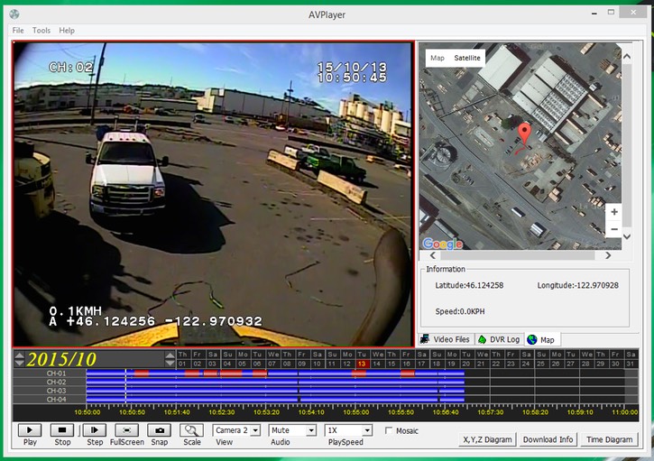 Heavy Duty Industrial Safety Operations Risk Management Surveillance Camera Forklift Recorder screenshot # 5