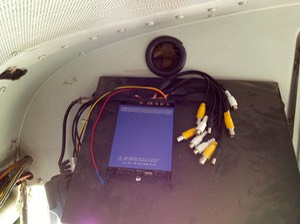 Para Transit in vehicle video surveillance recorder installation setup