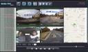 SD4D & SD4W Vehicle driver camera used to monitor fleet driver activities and Dangerous Driving Behaviors w/ Quad Map view Driver Safety Surveillance Video Event Recorder Camera Mobile Video Solution for vehicles