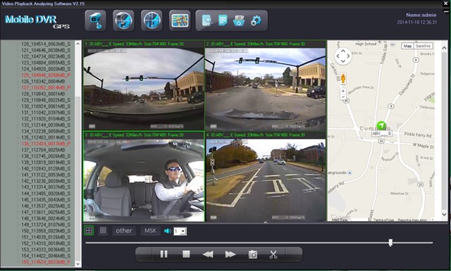 SD4D & SD4W Vehicle driver camera used to monitor fleet driver activities and Dangerous Driving Behaviors w/ Quad Map view Driver Safety Surveillance Video Event Recorder Camera Mobile Video Solution for vehicles