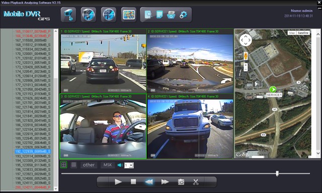 SD4D & SD4W Vehicle driver camera used to reduce fleet driver risk with Dangerous Driving Behaviors mobile video event recorder surveillance Camera Test Cam1 12mm PD, Cam 2 ExCAM, Cam3 ExCAm Cam4 PD cam