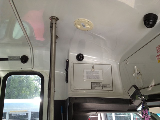 Special Needs bus onboard video recorder surveillance camera system 3 cam setup
