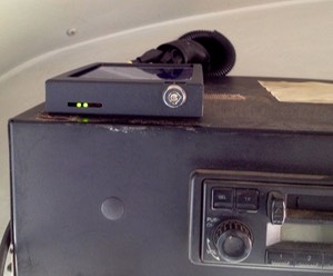 Inmate Transportation camera surveillance security system radio mount