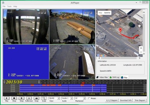Commercial Forklift Lift Safety Operations Risk Management Surveillance Camera Forklift Recorder screenshot #8
