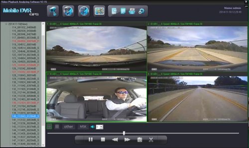 SD4D & SD4W Vehicle driver camera test Cam1-PD Forward View, Cam2-ExCAM Forward View, Cam3-PD Driver, Cam4 ExCAM Rear best value mobile video surveillance camera system solution

Vehicle driver camera test Cam1-PD Forward View, Cam2-ExCAM Forward View, Cam3-PD Driver, Cam4 ExCAM Rear best value mobile video surveillance camera system solution.

The SD4D Driver safety & passenger security vehicle camera system is a video event recorder that can be incorporated as a low cost active driver training device that can help reduce dangerous driving behaviors,  reduce fleet driver risk from those dangerous driving behaviors and actively remind the drivers to abide management safe driving parameters like maximum speeds, reduction of hard turns and rapid acceleration or breaking.  In-vehicle or onboard mobile surveillance systems for transit, paratransit in-vehicle on-board applications are incorporated to provide verifiable video documentation in the areas of Driver Safety and Transit Passenger Security in case of incident or event.

Video event recording systems like the SD4D and SD4W provide sequential documentation of incidents or events when claims for a quick review of what happened from a non-biased non-prejudiced mobile digital eye witness.  